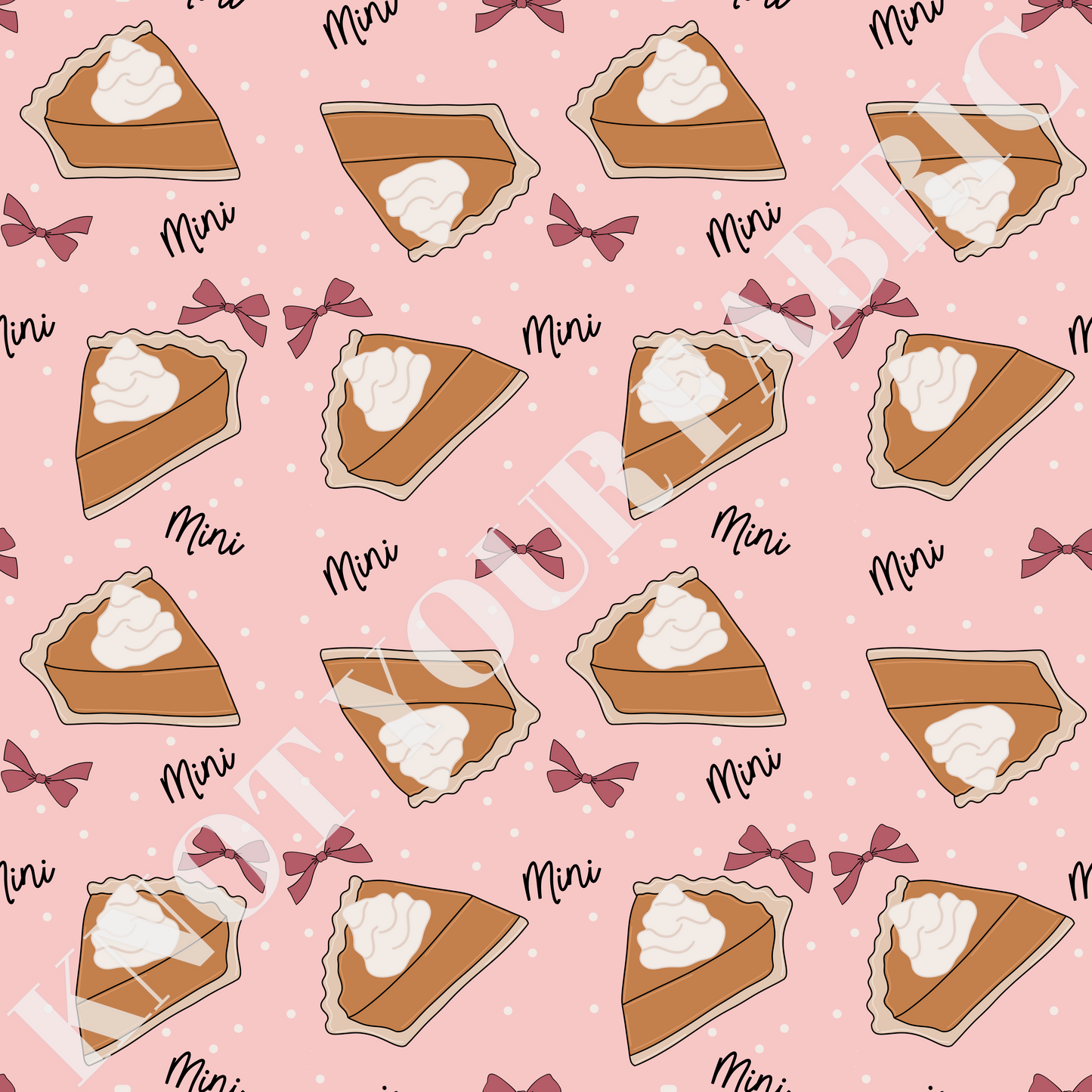 PRE-ORDER Mini Pumpkin Pie