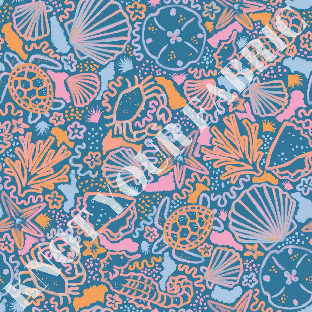 PRE-ORDER Neon Watercolor Shells