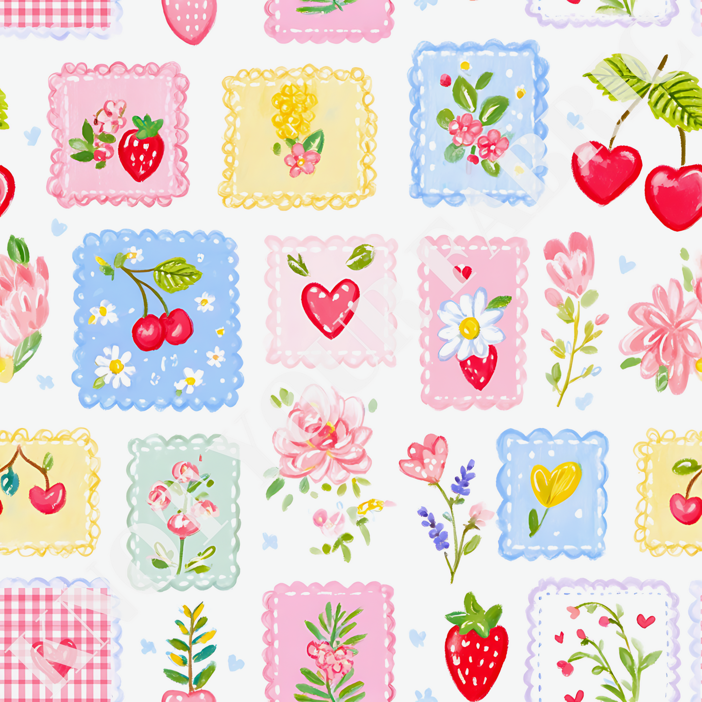 PRE-ORDER Strawberry Cherry Cottagecore