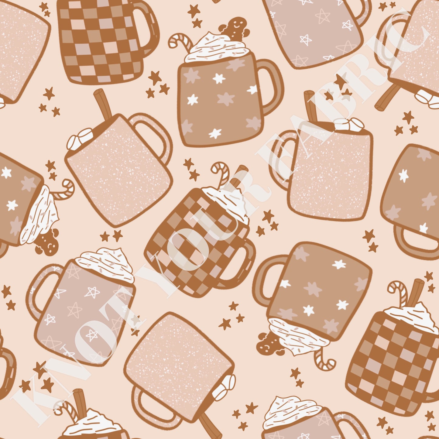 PRE-ORDER Boho Beige Christmas Cups