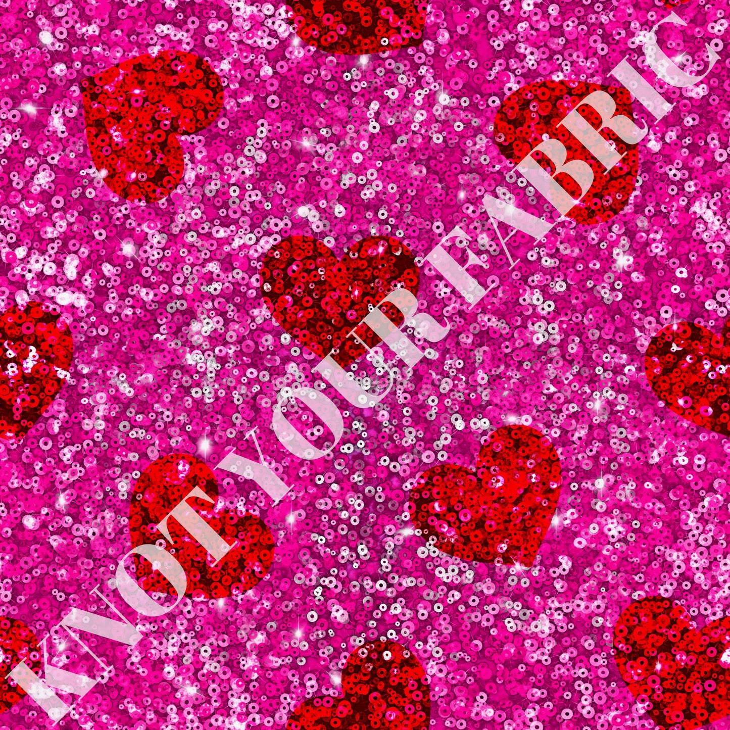 PRE-ORDER Red Heart Sequins