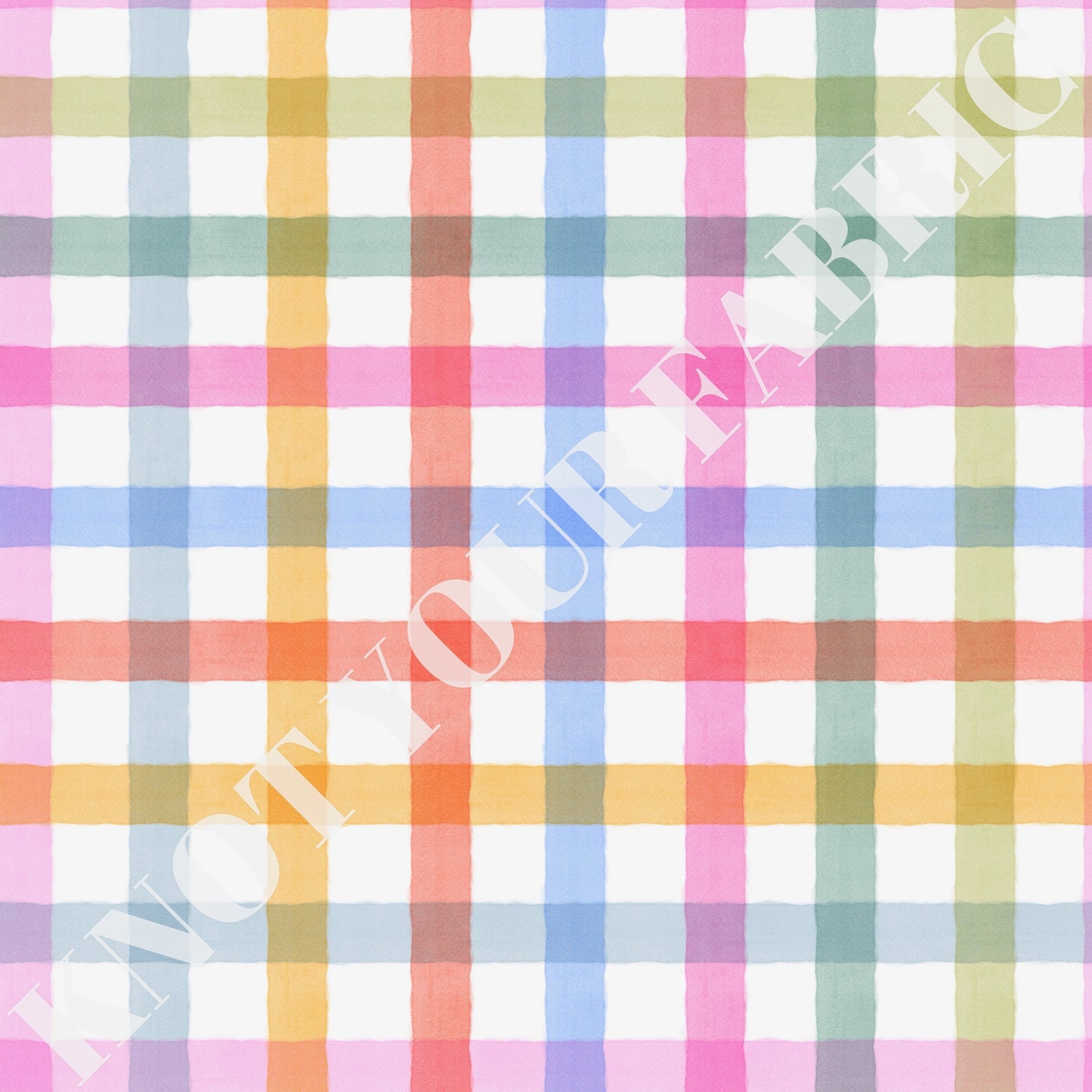 PRE-ORDER Rainbow Gingham