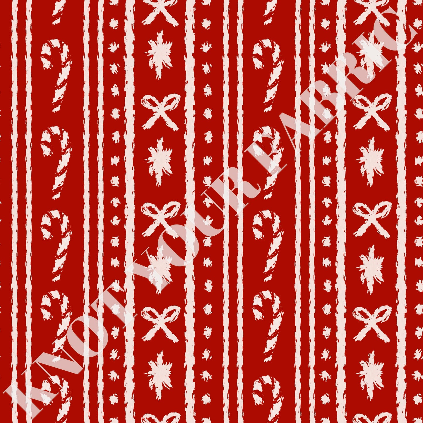 PRE-ORDER Christmas Bow Stripes
