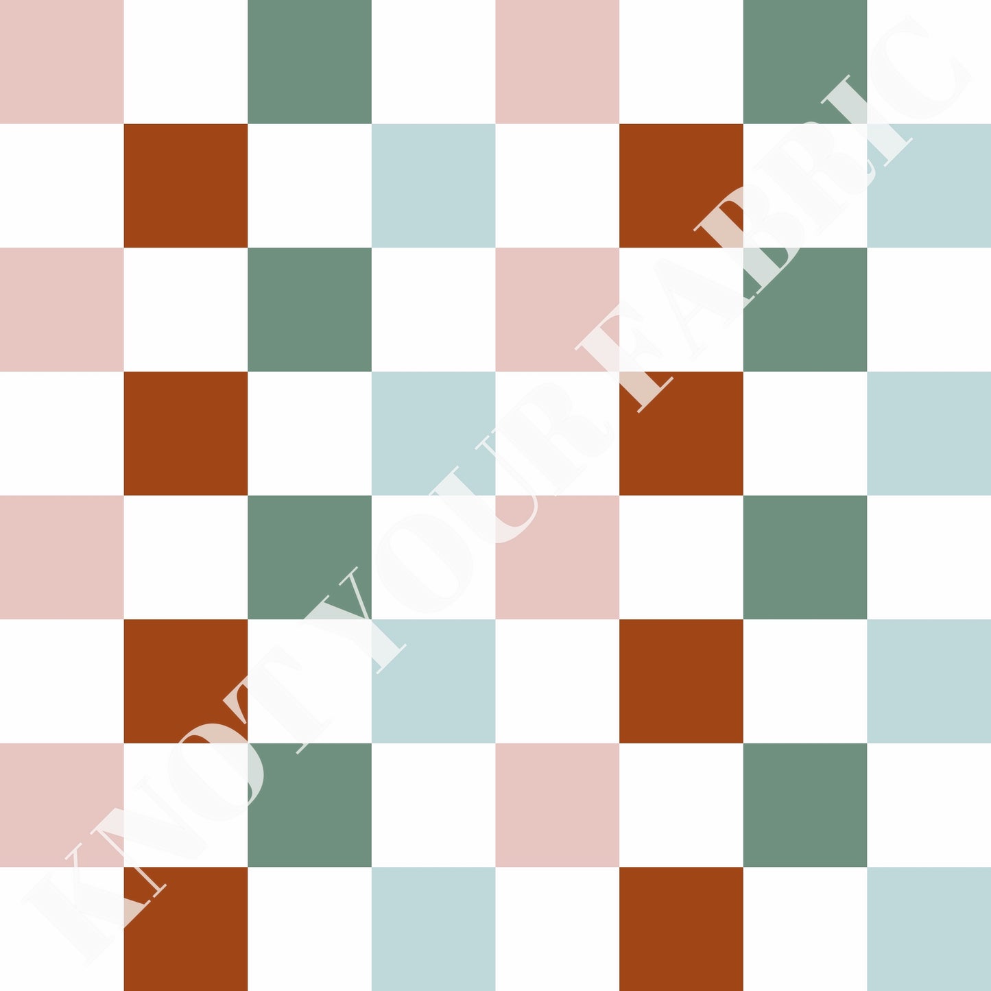 PRE-ORDER Pastel Christmas Checkered