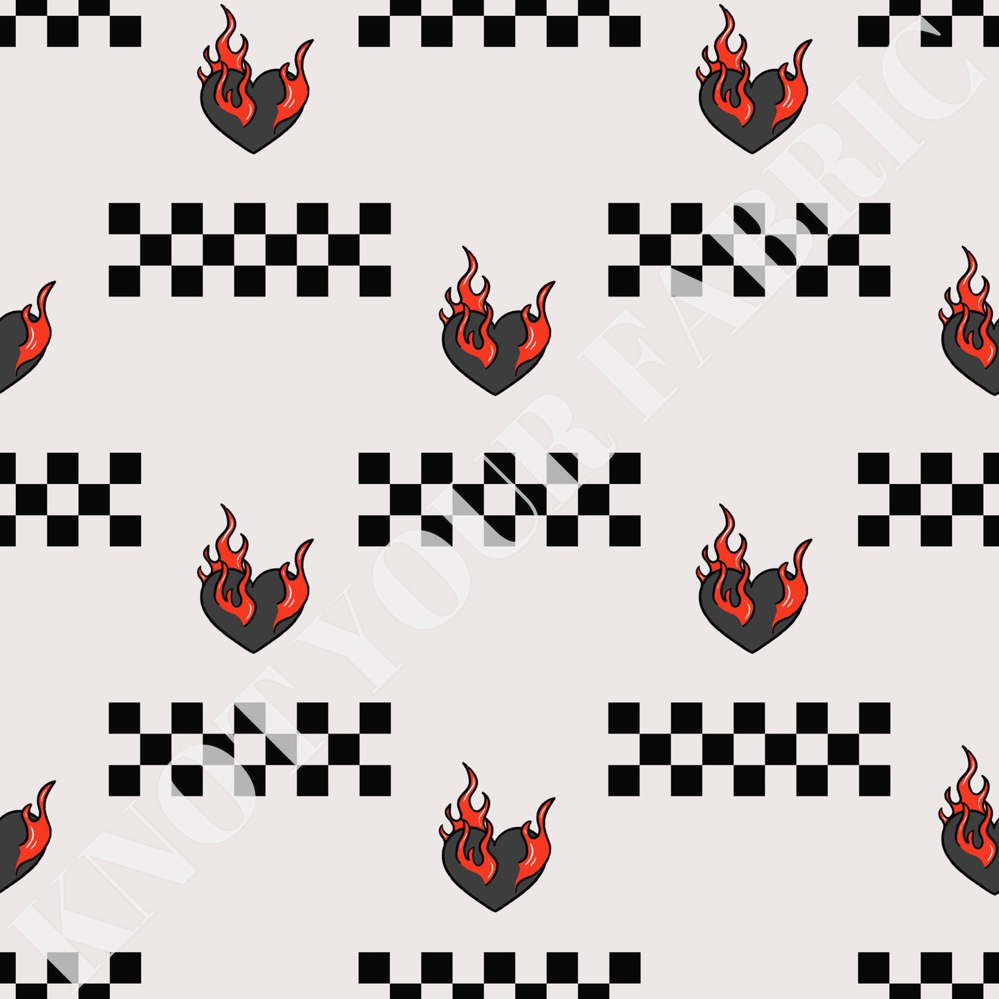PRE-ORDER Heart Flames and Checks