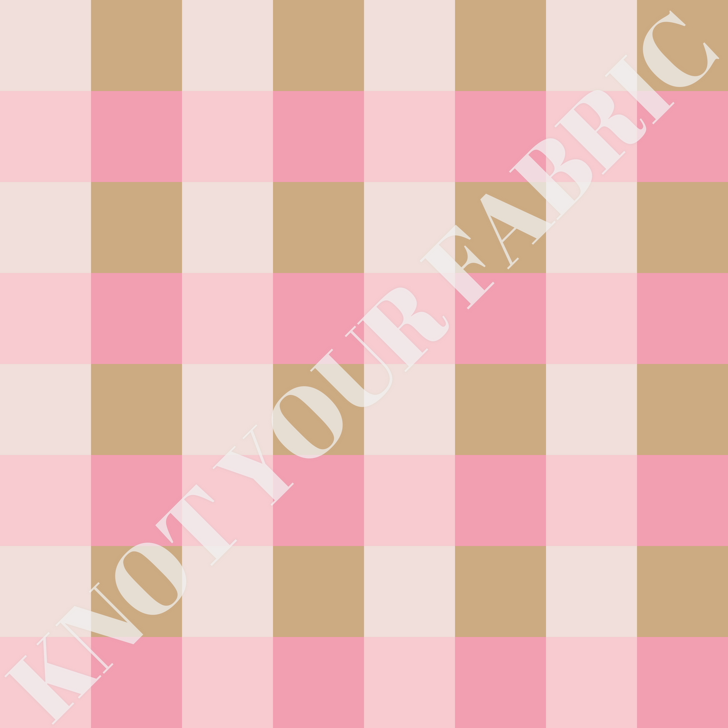 PRE-ORDER Pink & Neutral Checkered