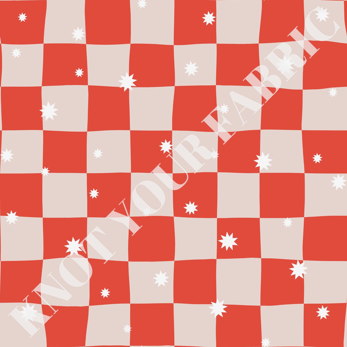 PRE-ORDER Red Checkered Sparkle