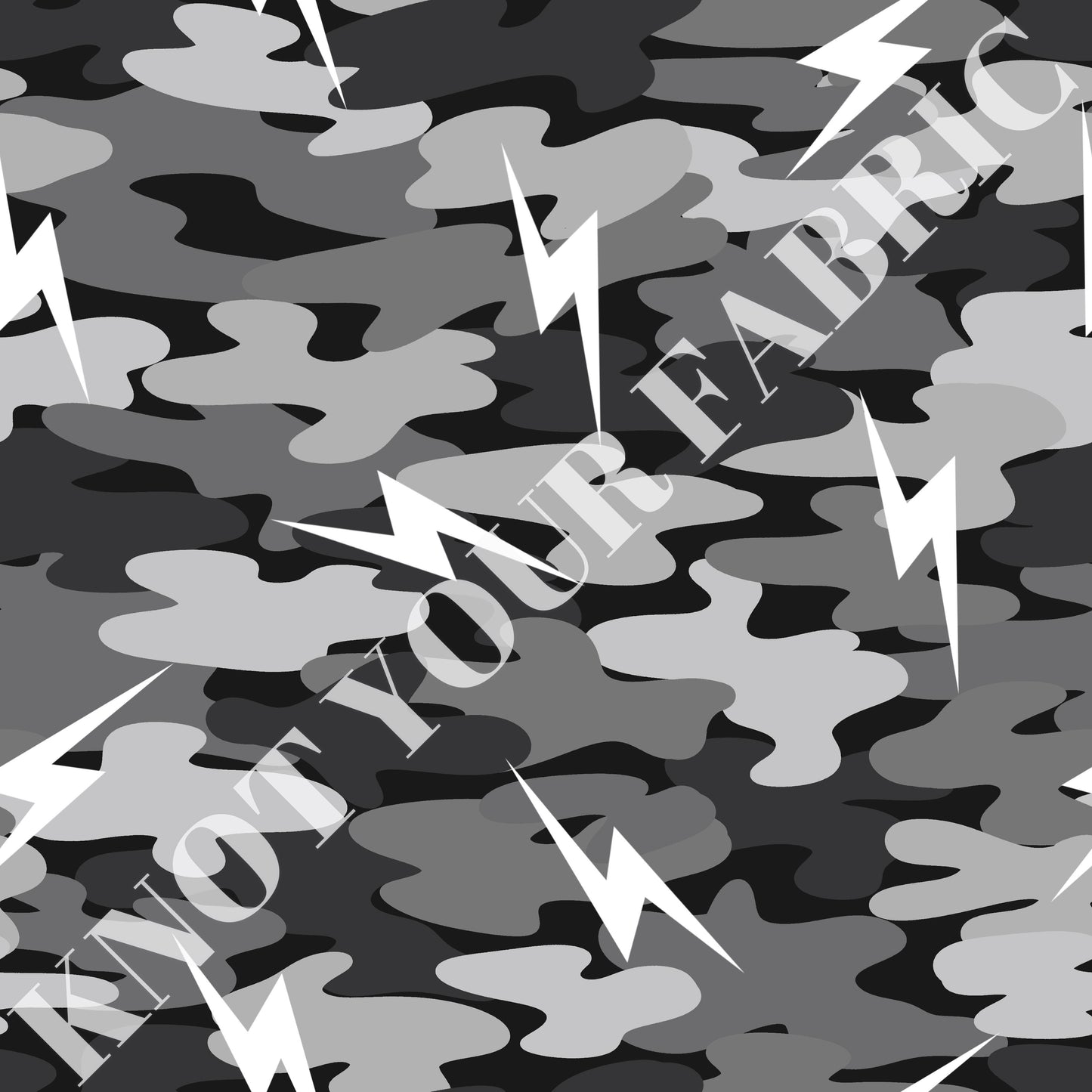 PRE-ORDER Black Camo & Bolts