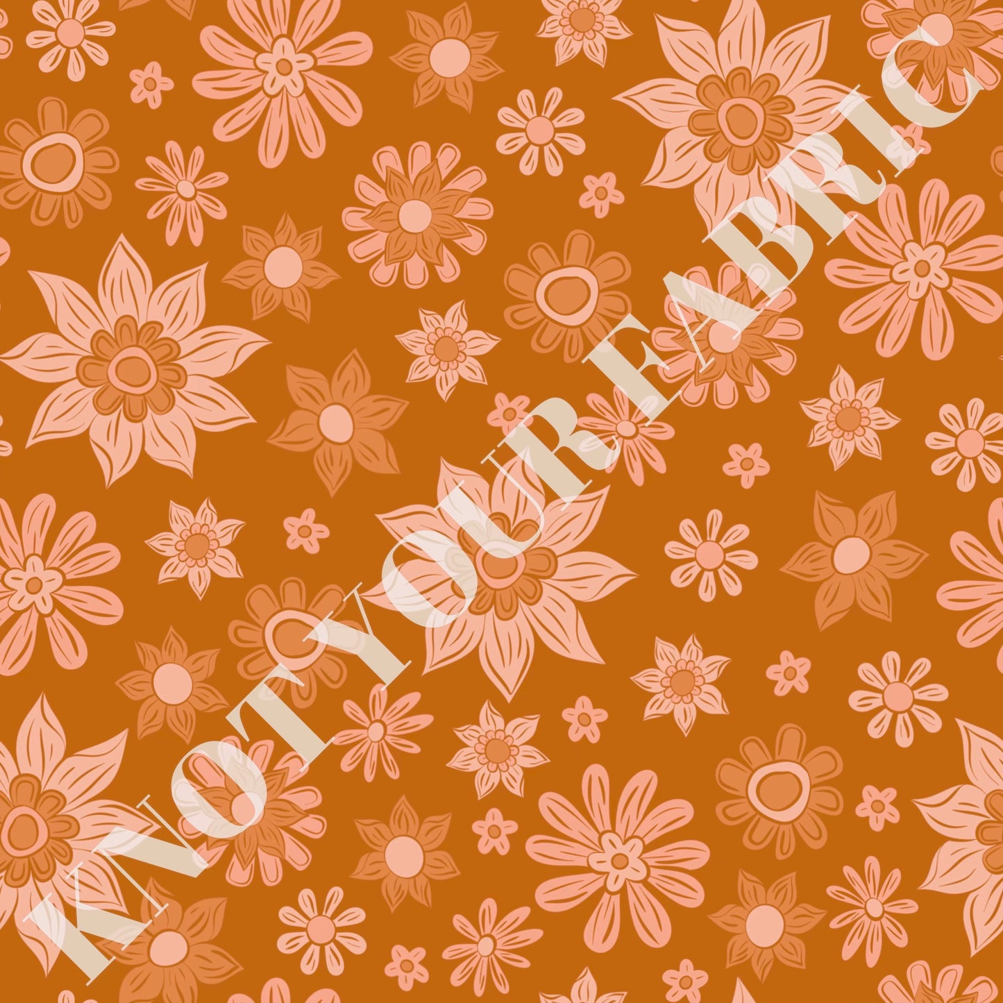 PRE-ORDER Boho Brown Floral
