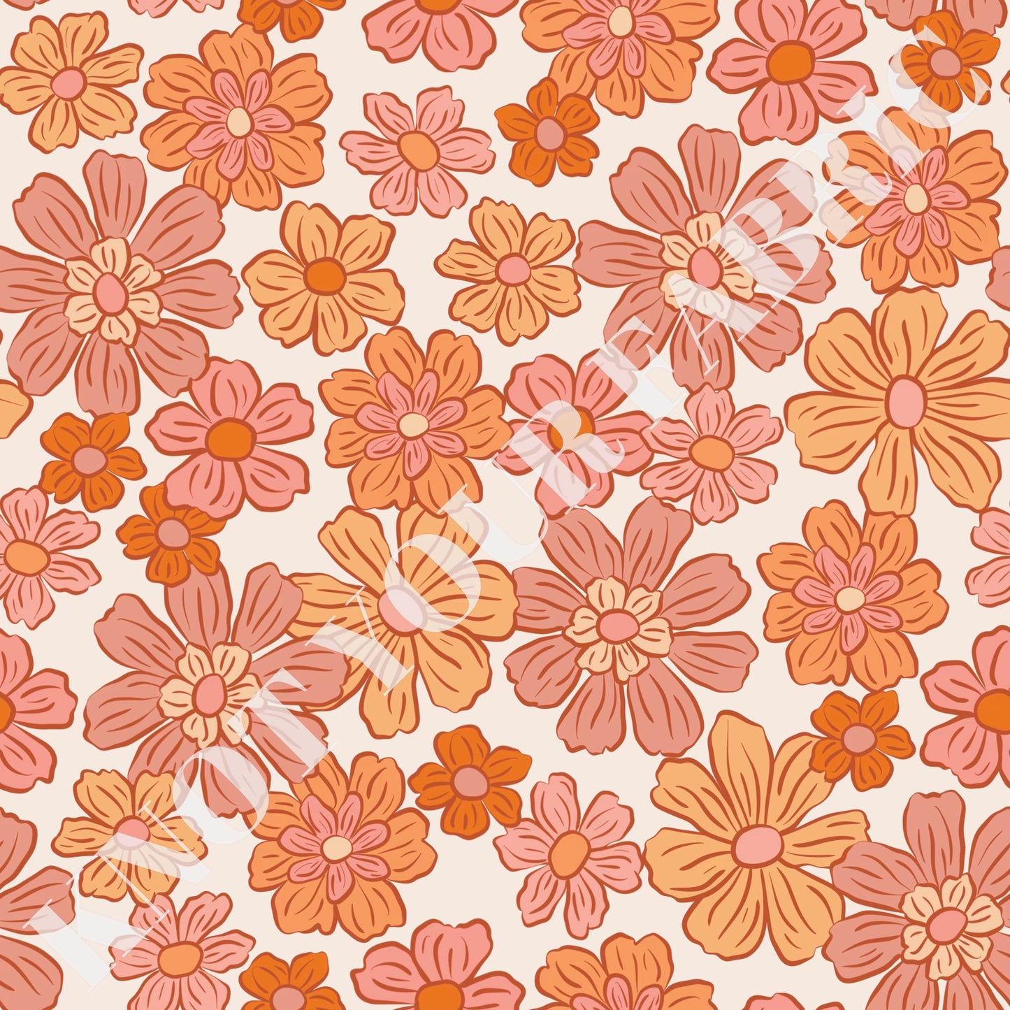 PRE-ORDER Boho Fall Floral Cream