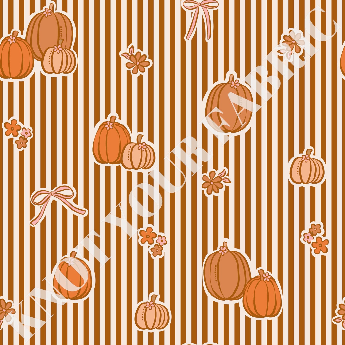 PRE-ORDER Preppy Pumpkin Stripes