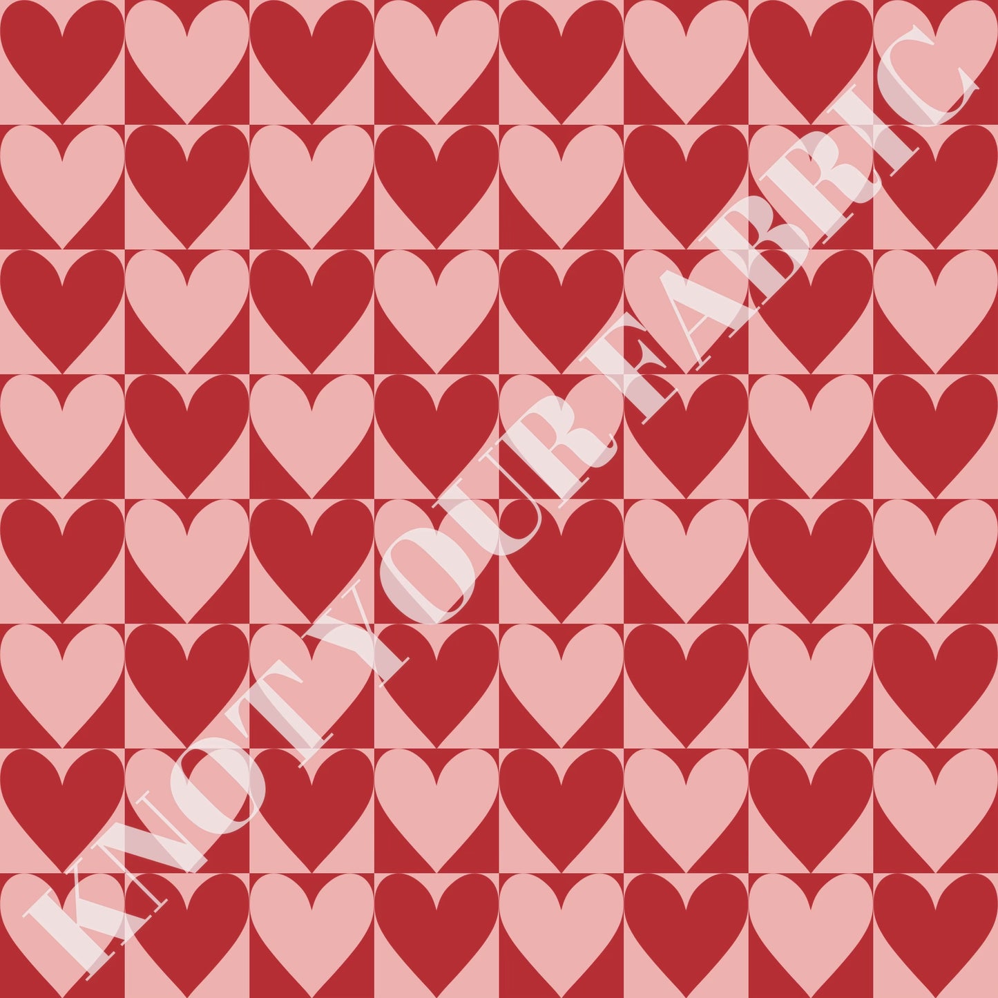 PRE-ORDER Checkered Hearts Valentine