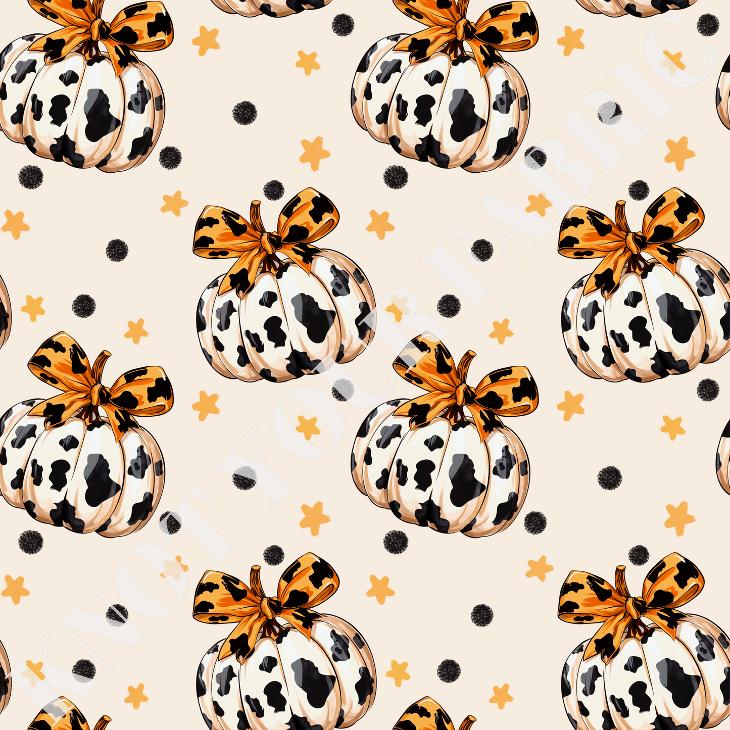PRE-ORDER Cow Print Pumpkins