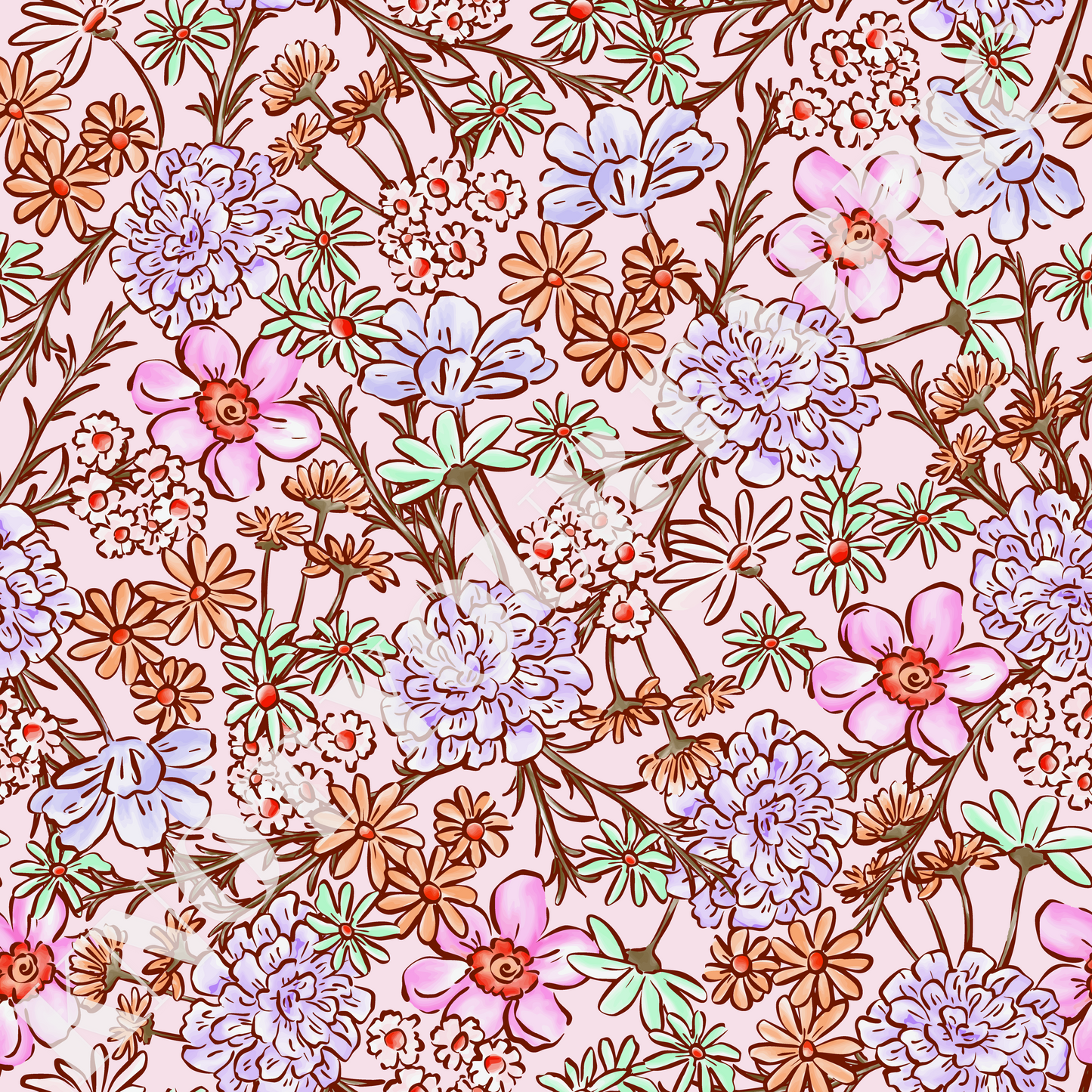 PRE-ORDER Purple Wildflower