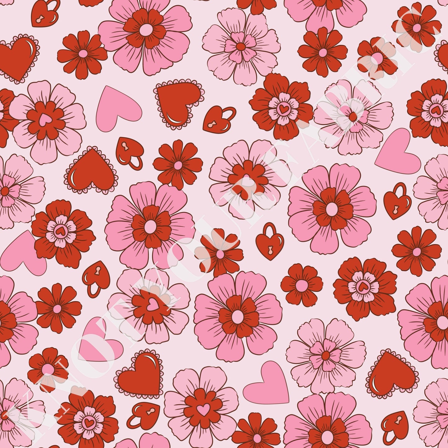 PRE-ORDER Pink Flowers and Lockets