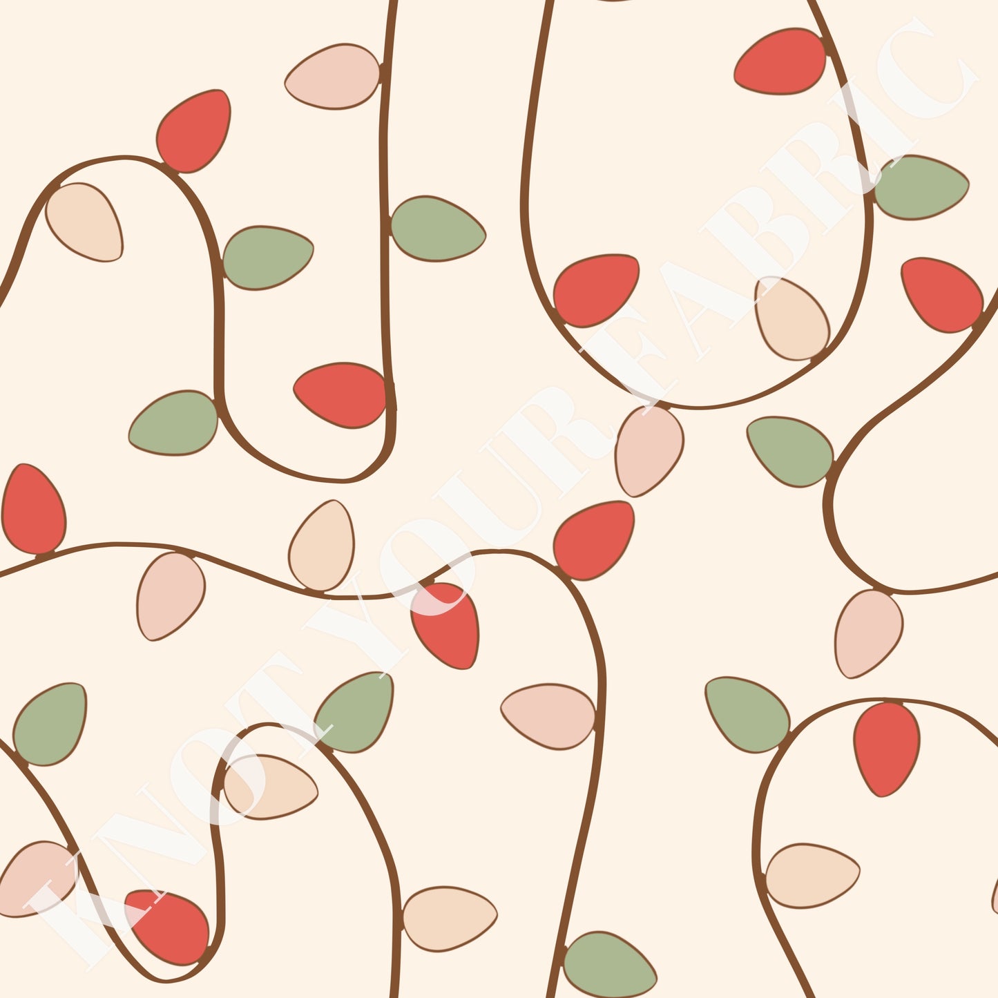 PRE-ORDER Beige Christmas Ornaments