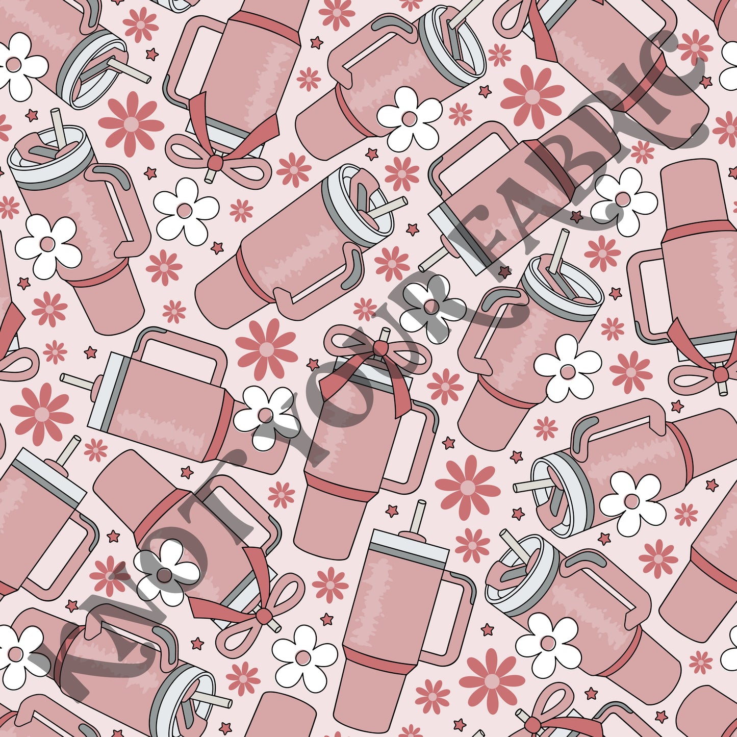 PRE-ORDER Pink Floral Cup