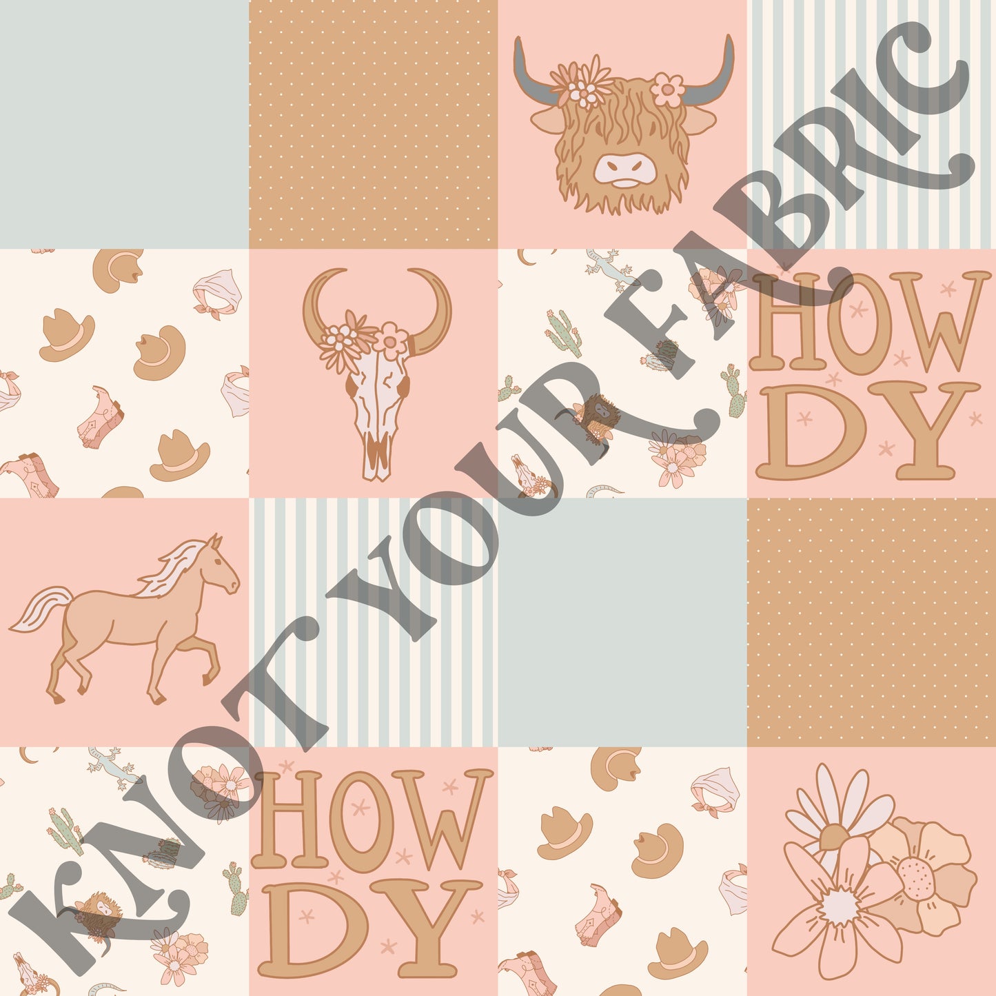 PRE-ORDER Howdy Checkered