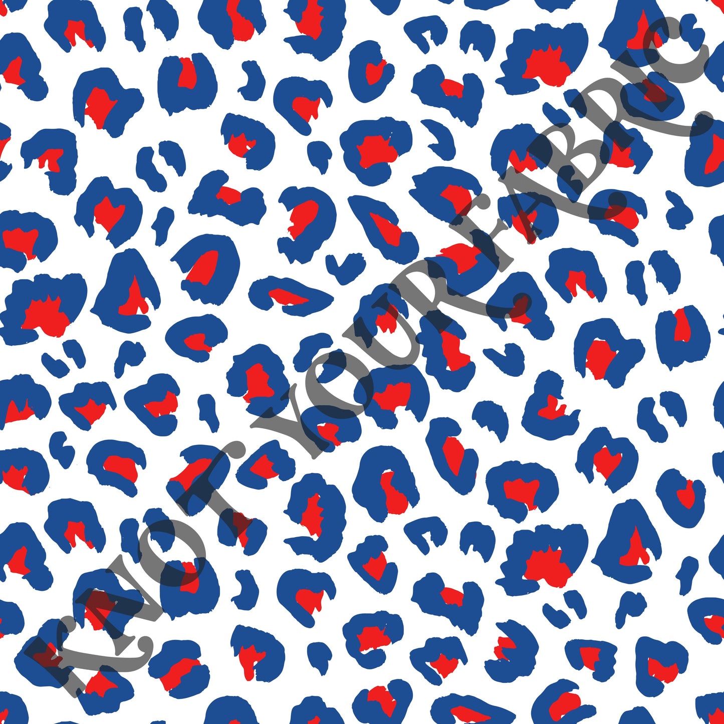 PRE-ORDER Red, White & Blue Cheetah