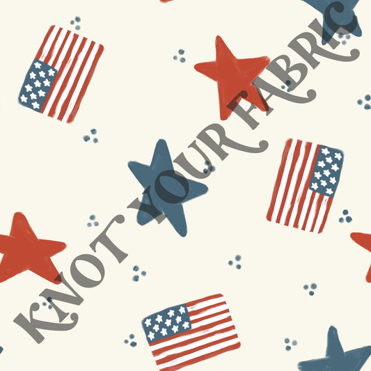 PRE-ORDER U.S.A. Flags and Stars