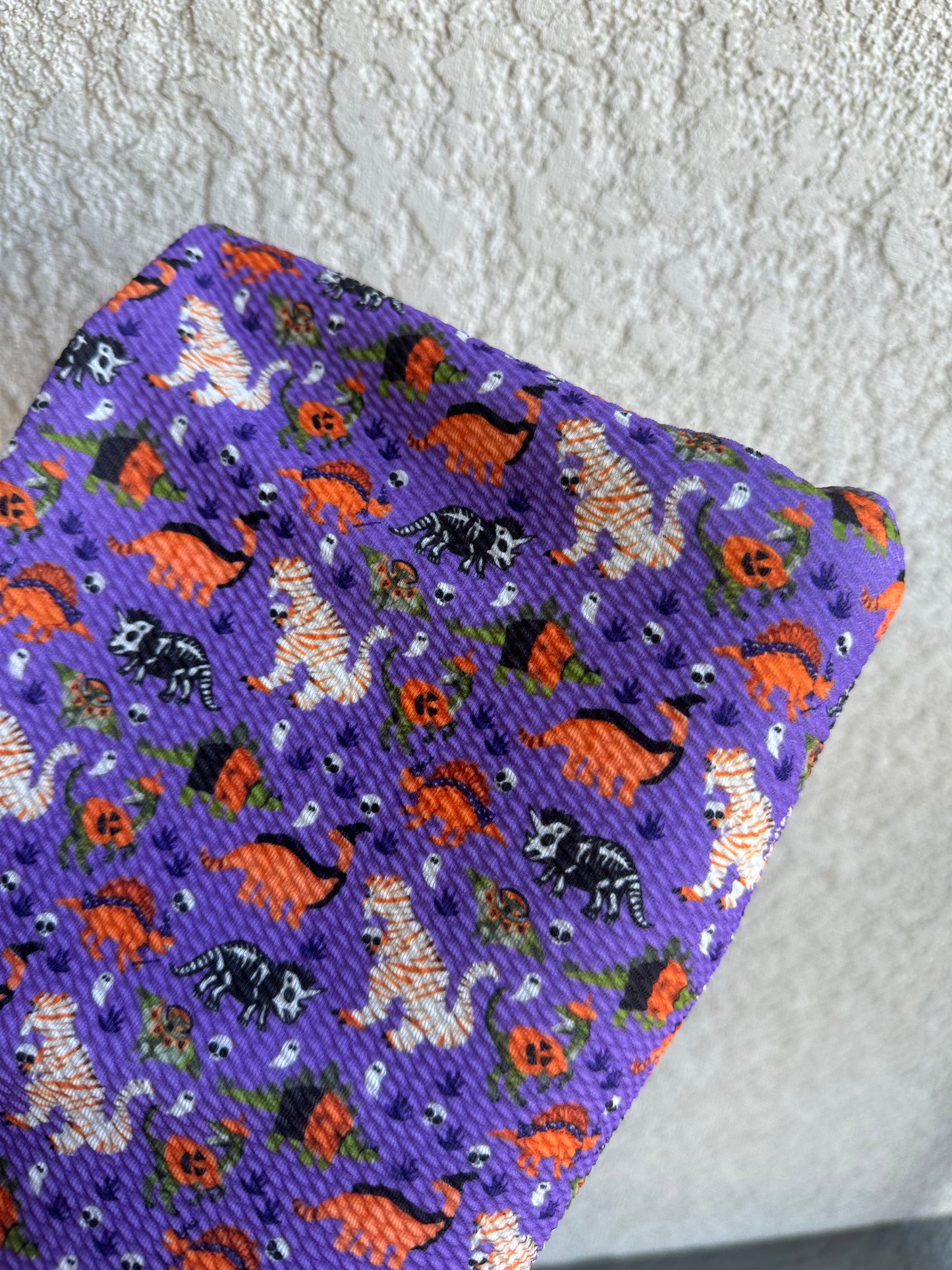 Halloween Dinos 1/2 yard bullet