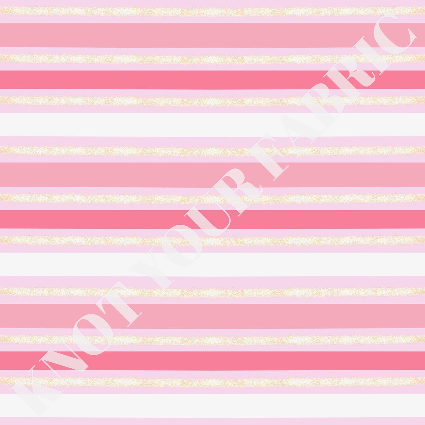 PRE-ORDER Gold Stripes and Pink