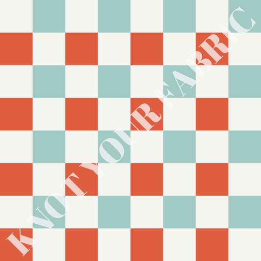 PRE-ORDER Cream Fourth Checkered
