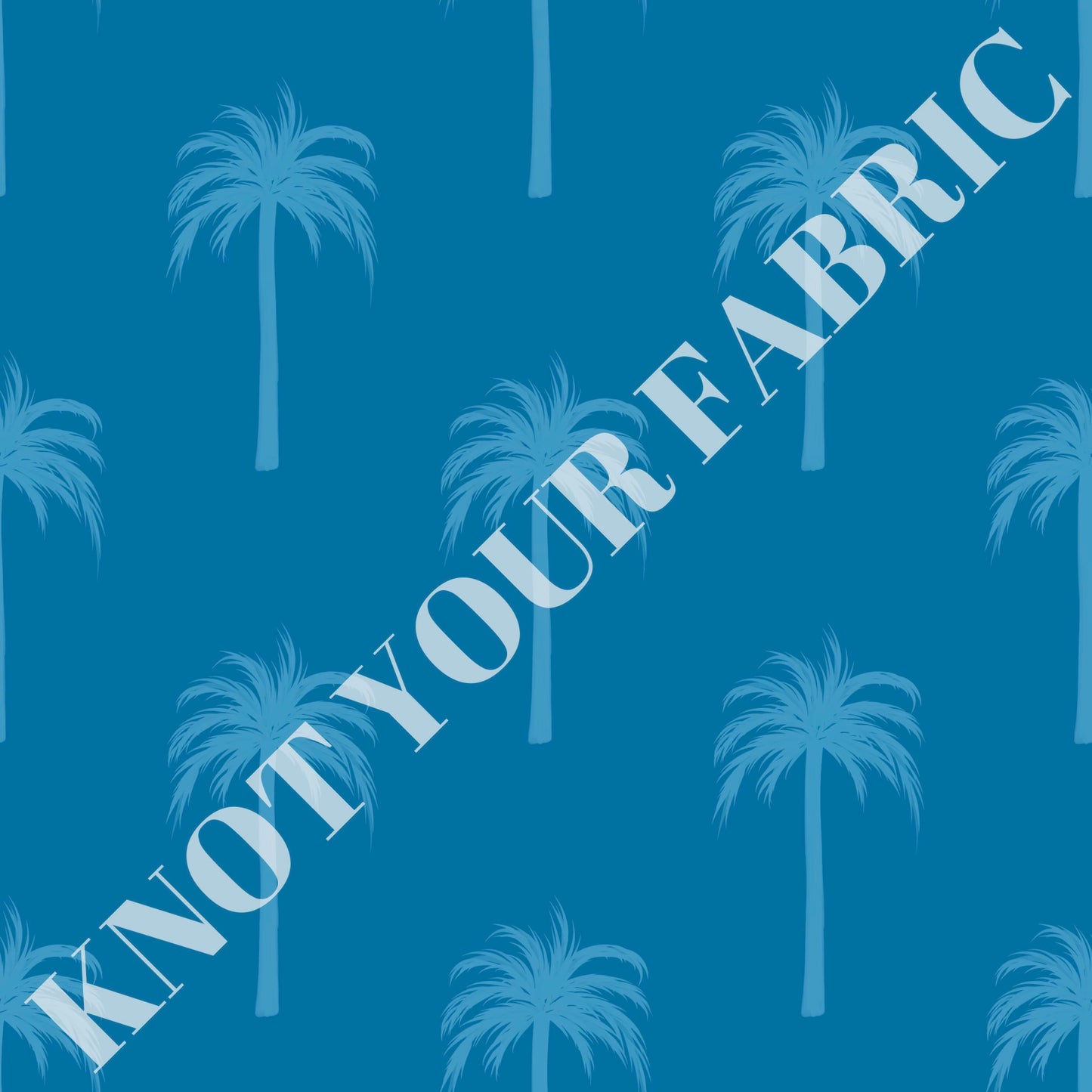 PRE-ORDER Blue Palm Trees