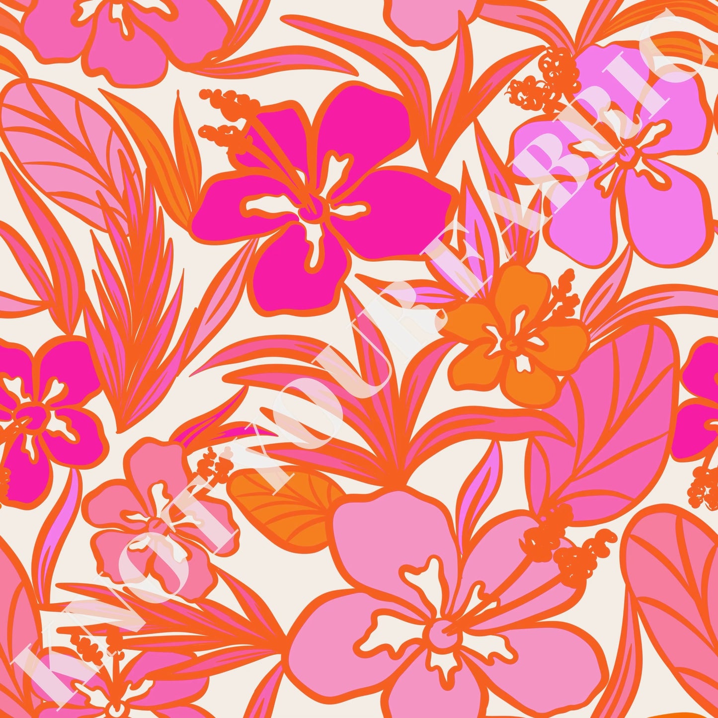 PRE-ORDER Bright Summer Hawaiian Flowers