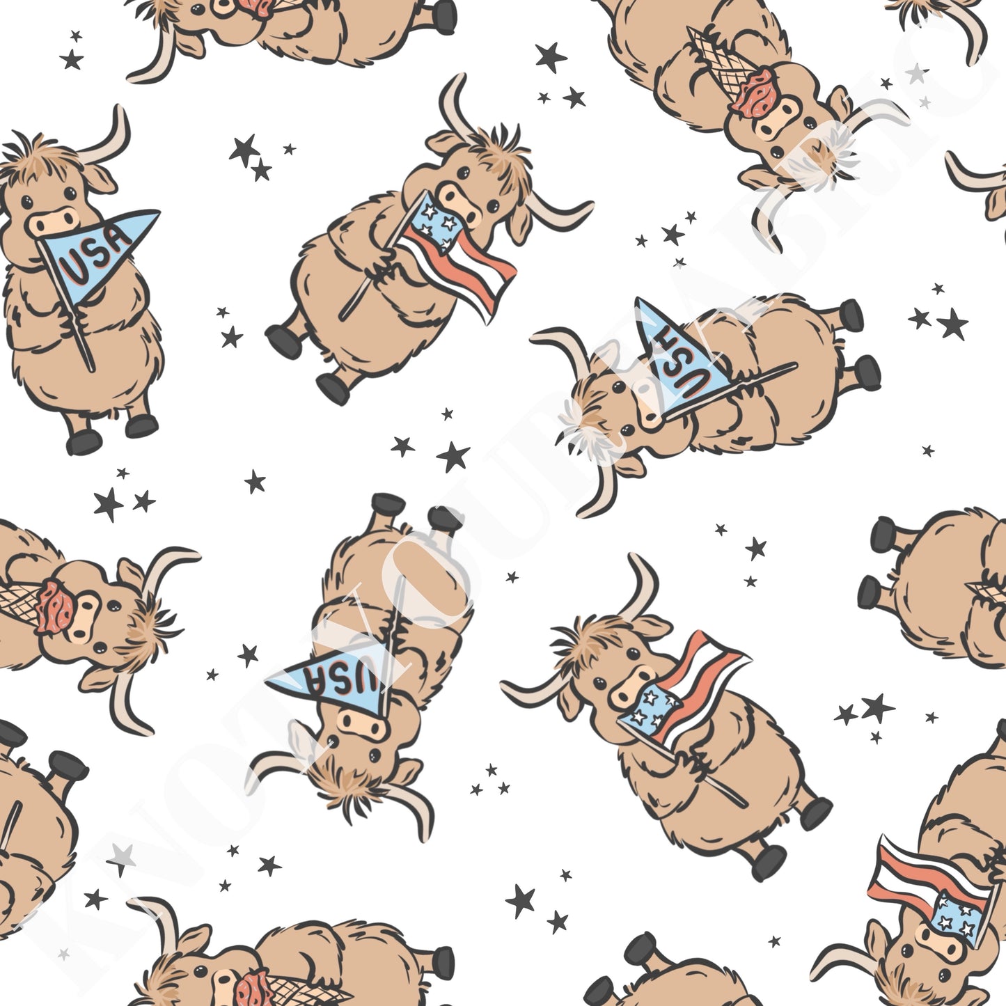 PRE-ORDER USA Cows