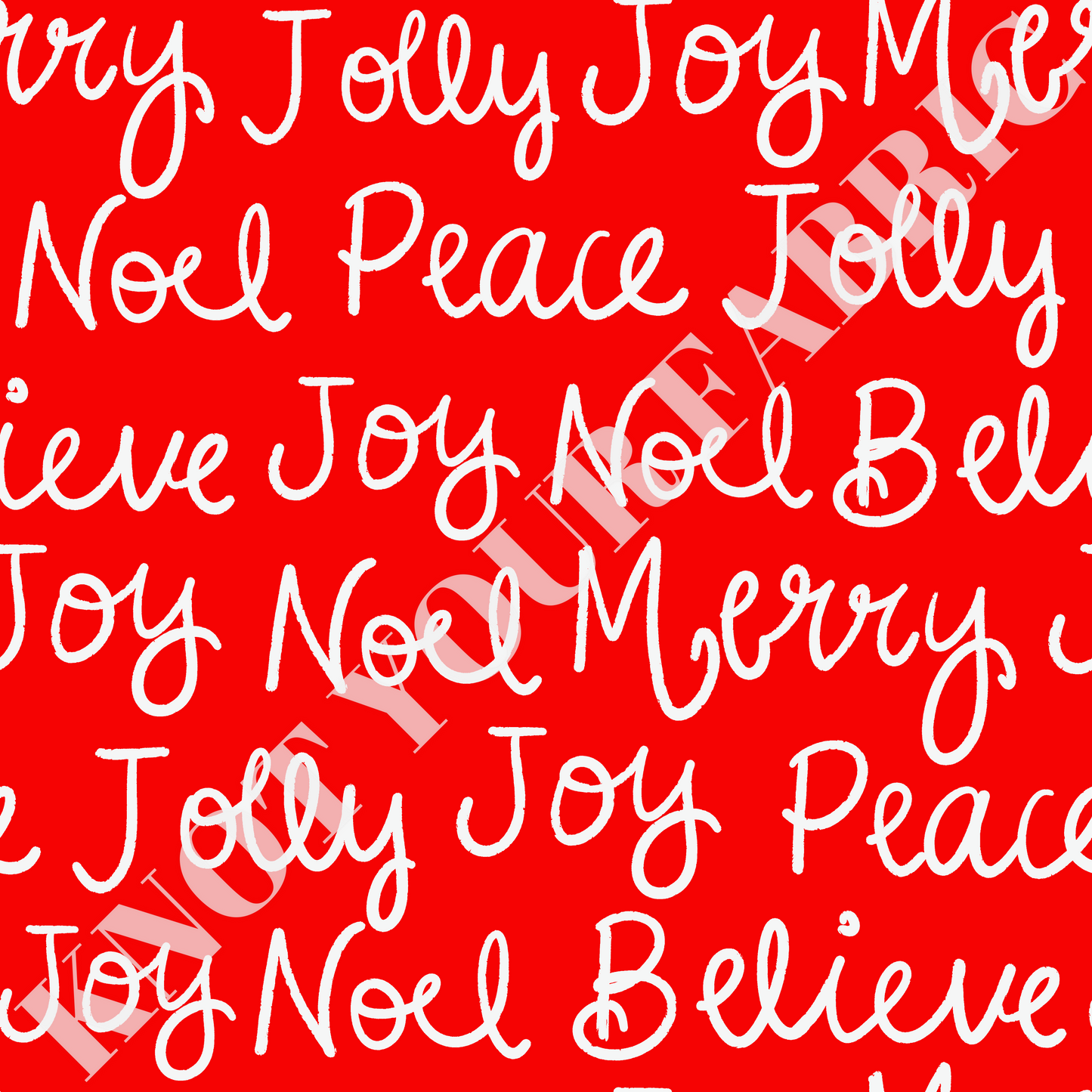 PRE-ORDER Christmas Words