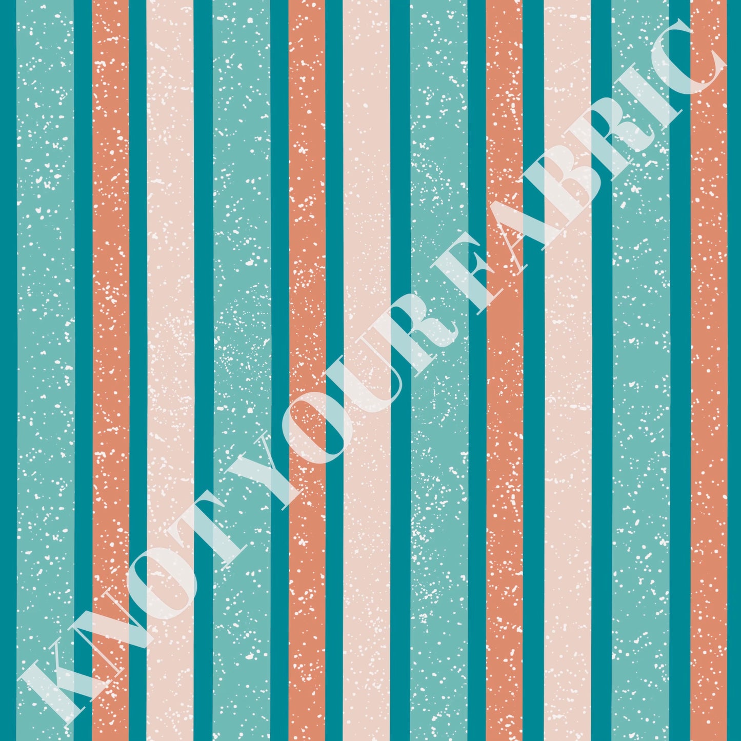 PRE-ORDER Teal Dotted Stripes
