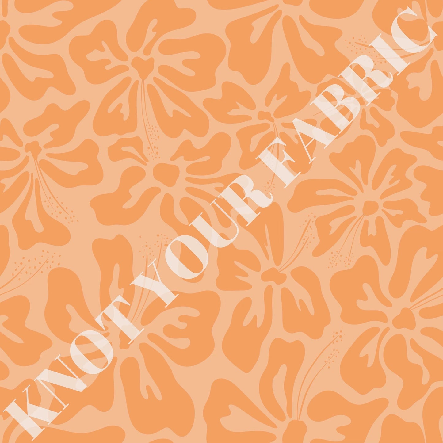 PRE-ORDER Orange Hibiscus