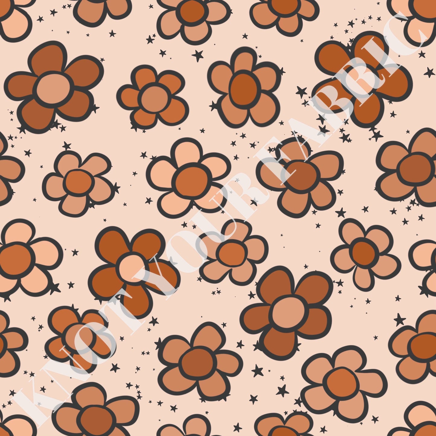 PRE-ORDER Neutral Fall Daisy Floral