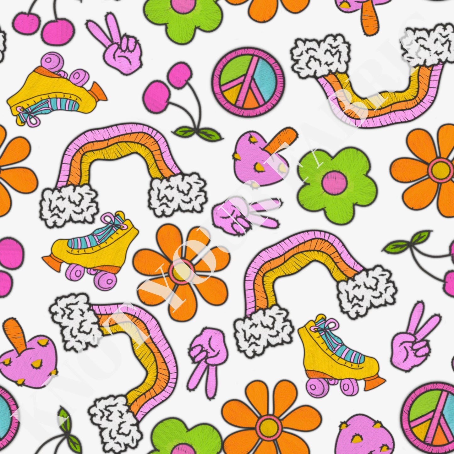 PRE-ORDER Retro Groovy Embroidery