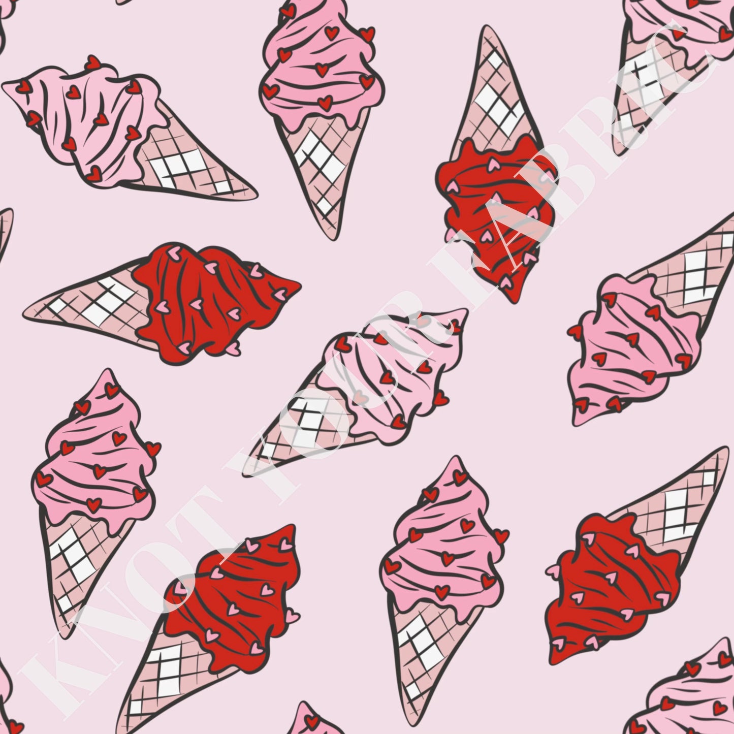 PRE-ORDER Heart Ice Cream Cones