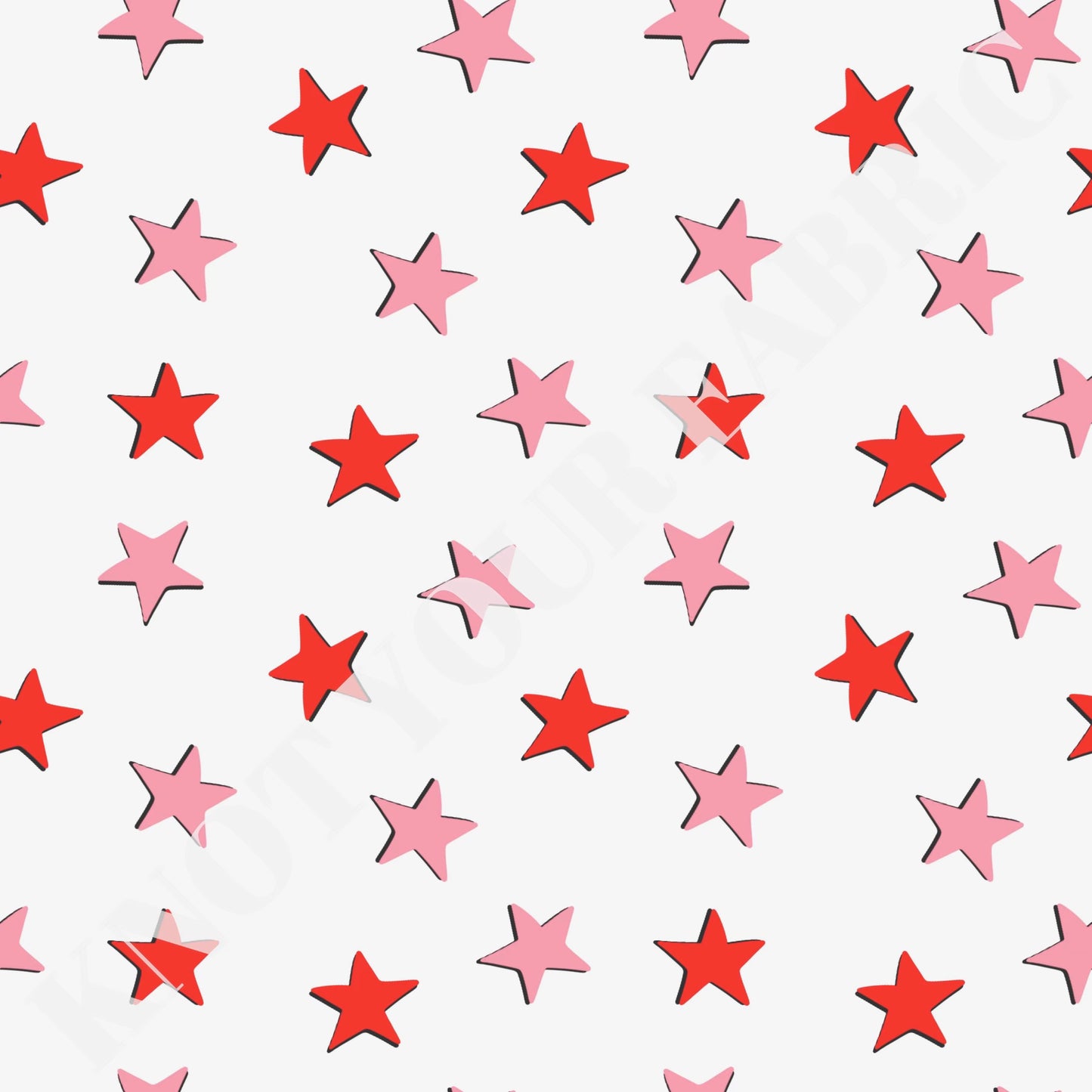 PRE-ORDER Valentine Pink and Red Trendy Stars