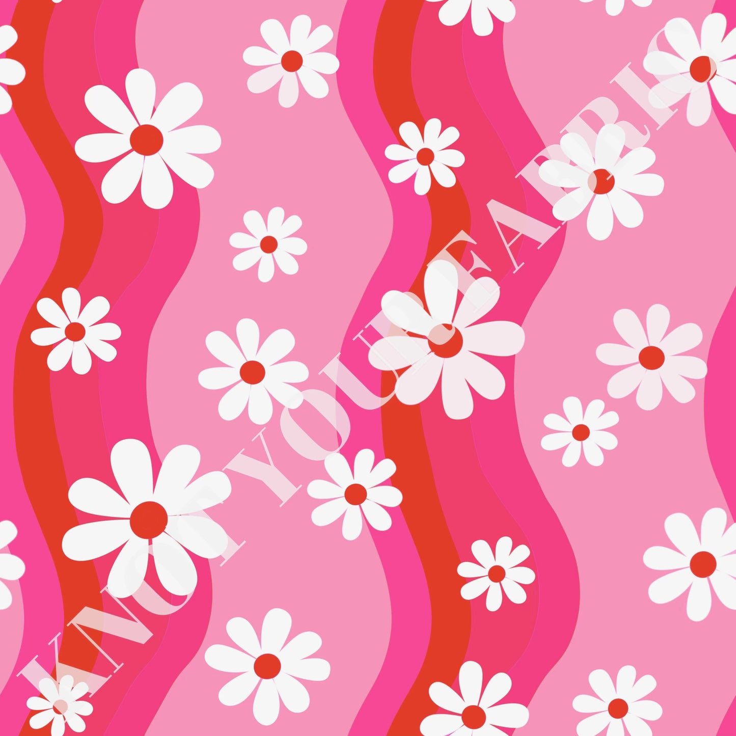 PRE-ORDER Wavy Daisy Floral