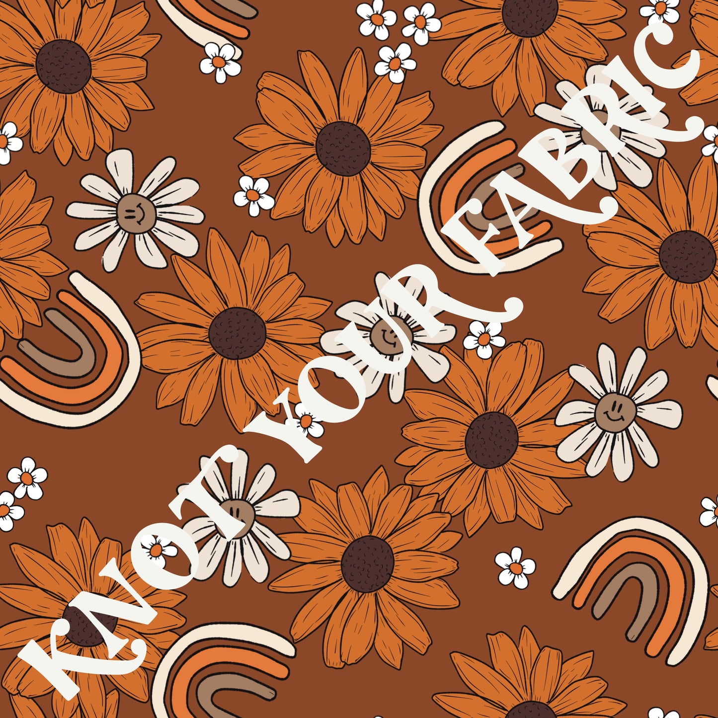 PRE-ORDER Retro Sunflower Rainbows