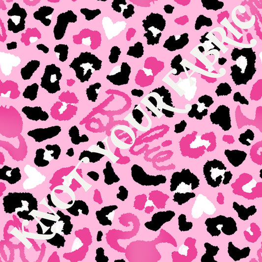 PRE-ORDER Pink Cheetah Black