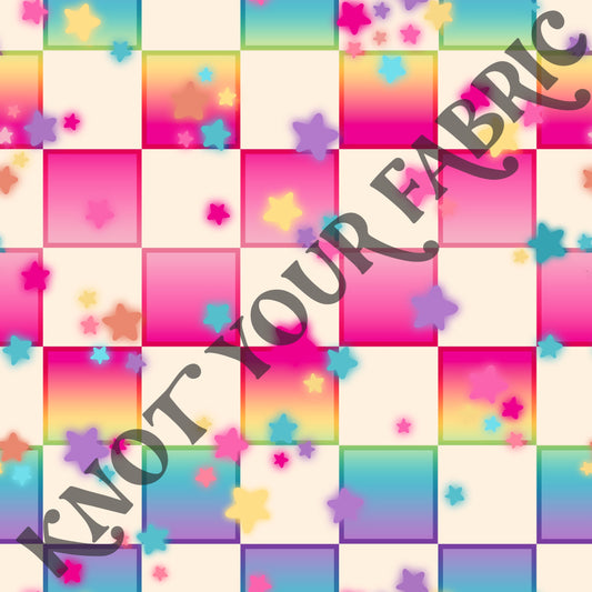 PRE-ORDER Colorful Checkered