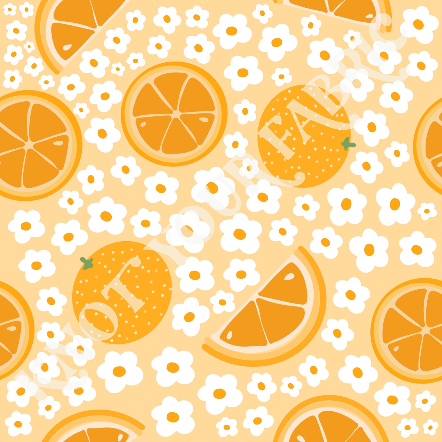 PRE-ORDER Orange Floral