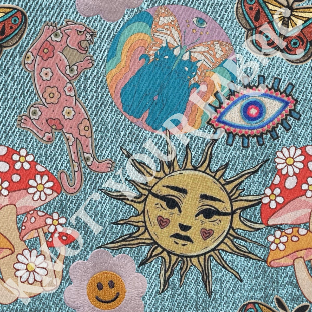 PRE-ORDER Retro Denim Patches