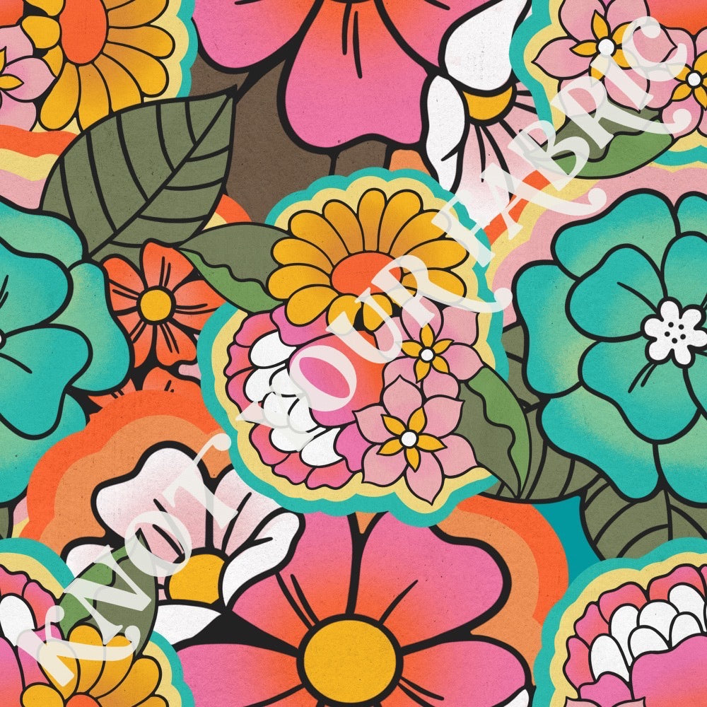 PRE-ORDER Bright Retro Floral