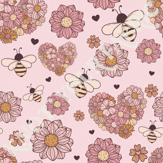 PRE-ORDER Valentines Bee Floral