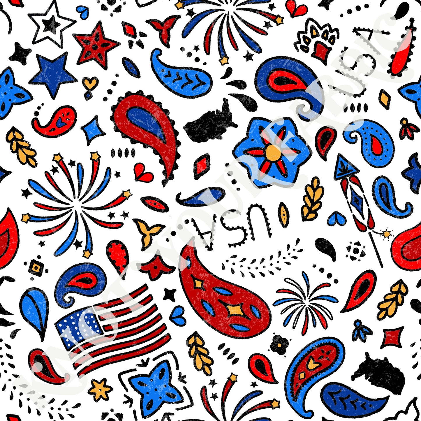PRE-ORDER Bandana Fourth of July