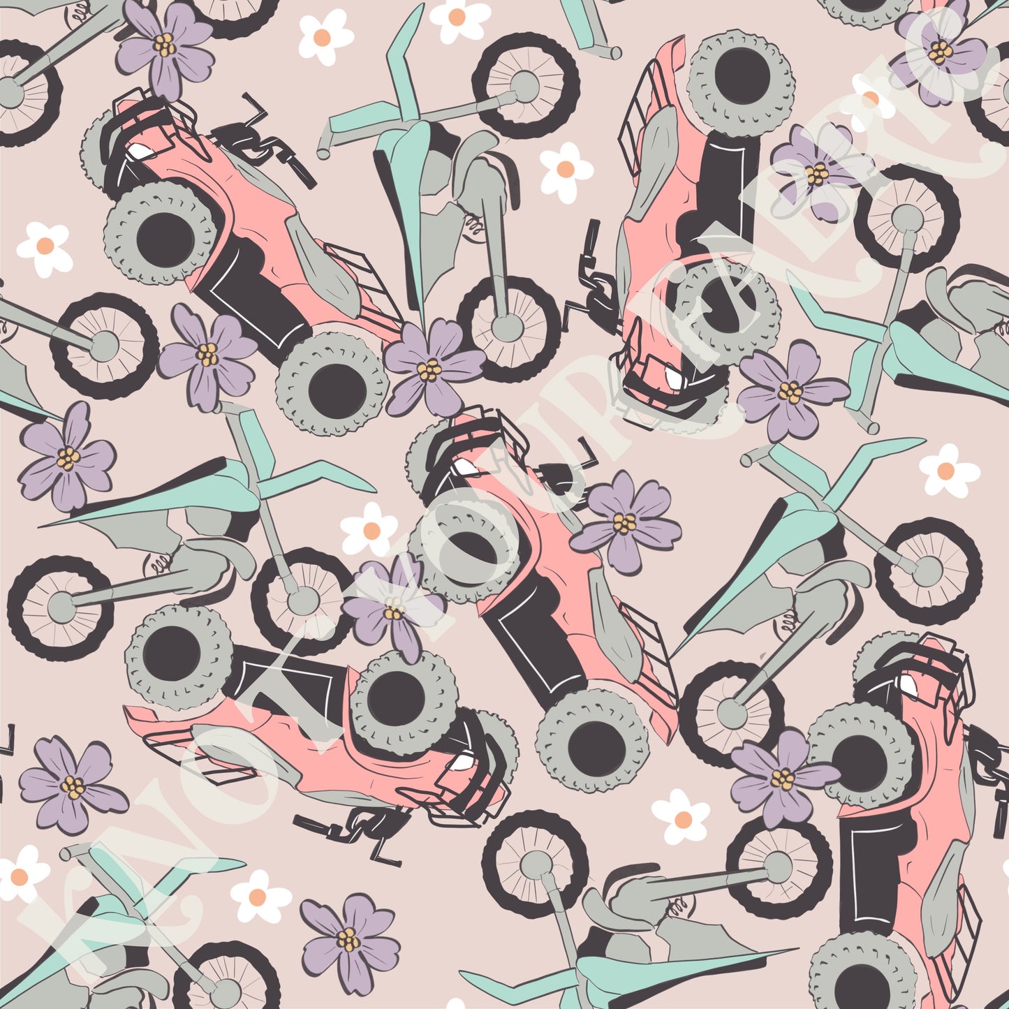 PRE-ORDER Floral Motorcross