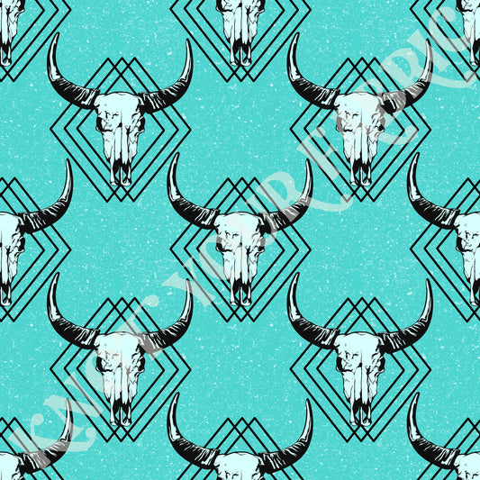 PRE-ORDER Turquoise Cow
