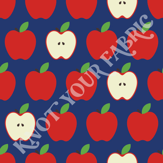 PRE-ORDER Apples (Blue Background)