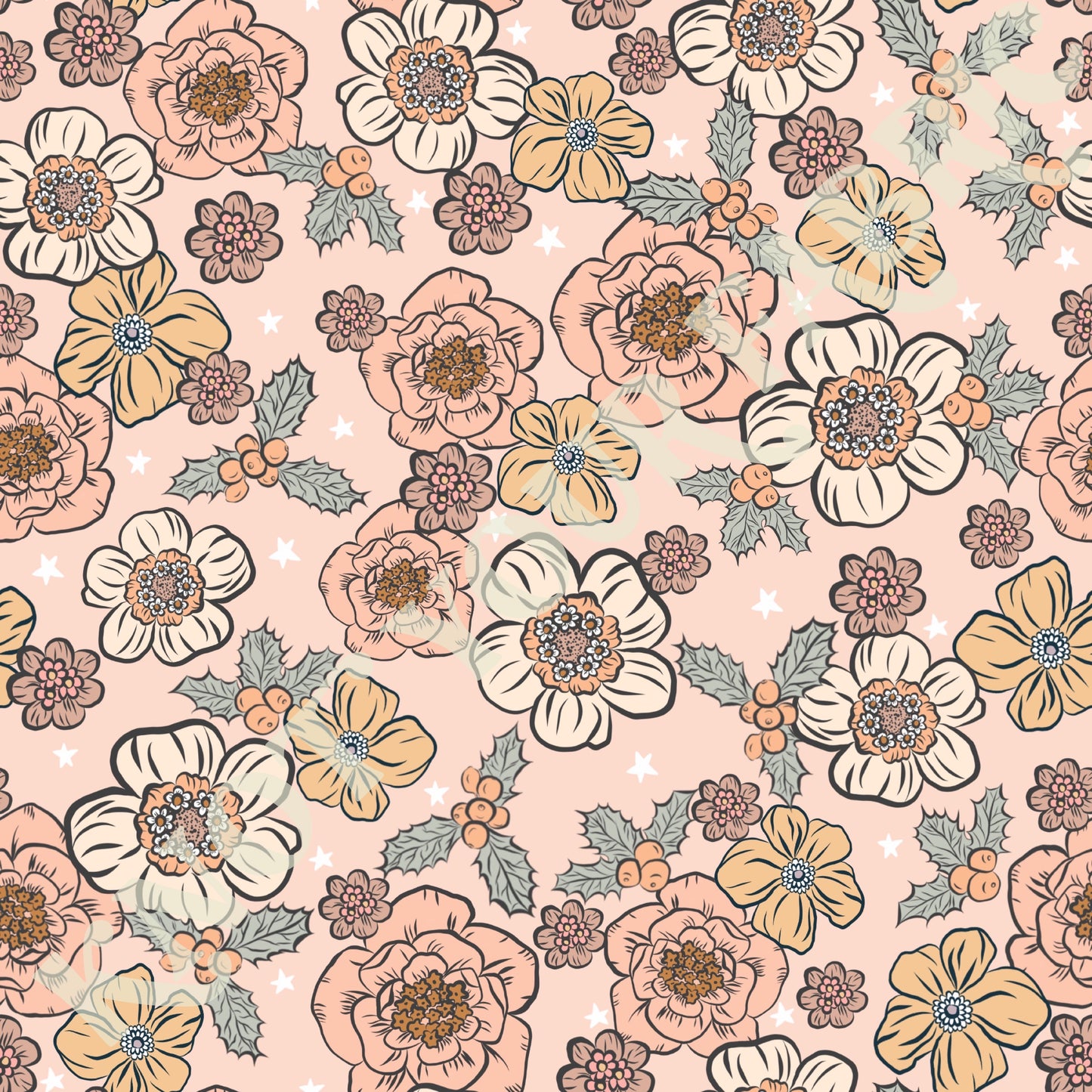 PRE-ORDER Magic Holly in Peach